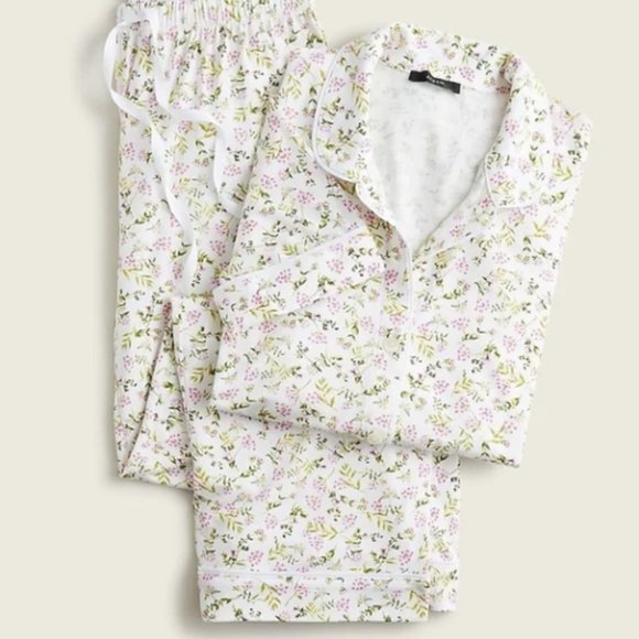 Poplin Pajama J Crew Short Sleeve Pajama Set ?LAST NEW Eco